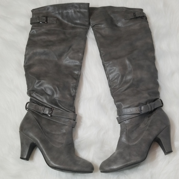 rampage grey boots